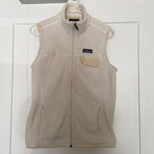 Like-New Patagonia Polartec Thermal Pro Vest in Cream